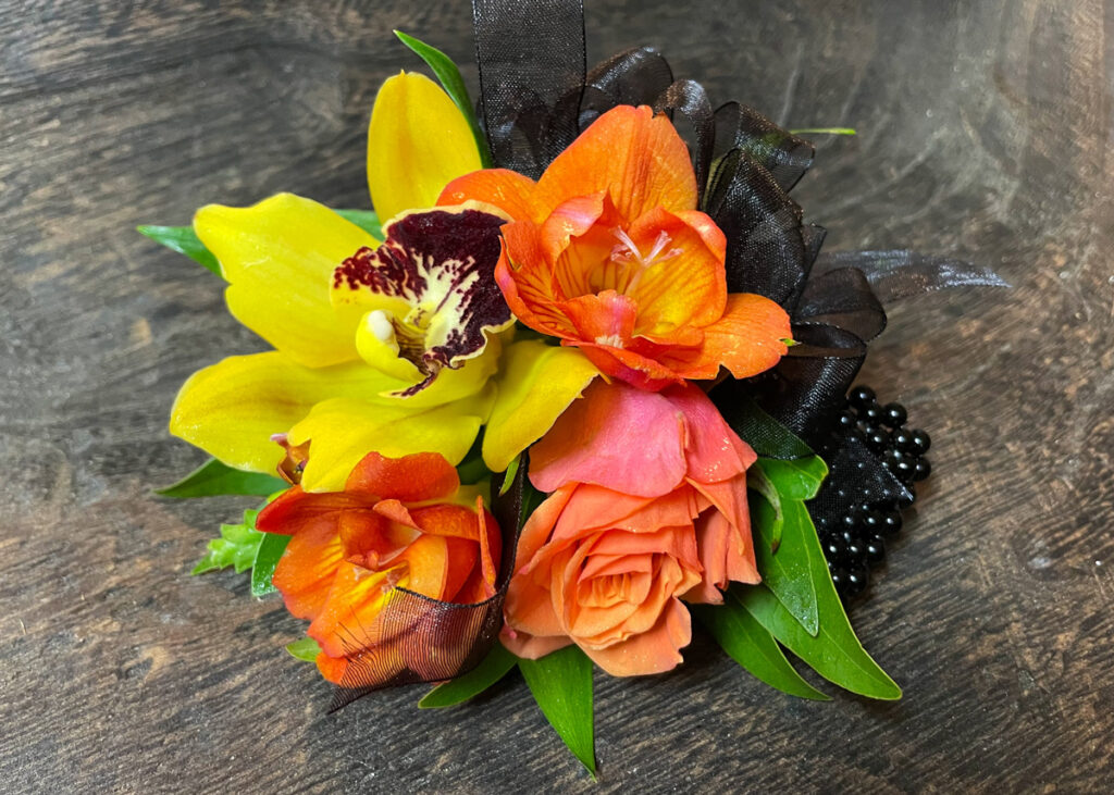 Bold & Bright Luxe Corsage by 6th & Foster