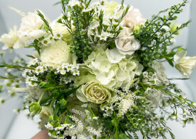 White Hand-Tied Bouquet by 6th & Foster