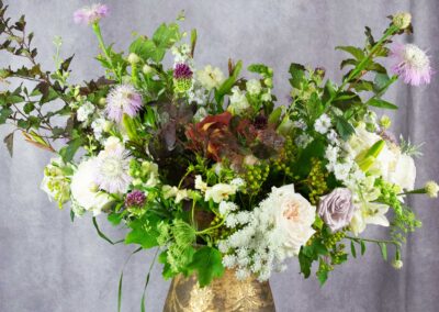 Vased Sympathy Arrangement (no foam)