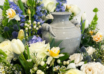 Fresh Flower Urn Arrangement