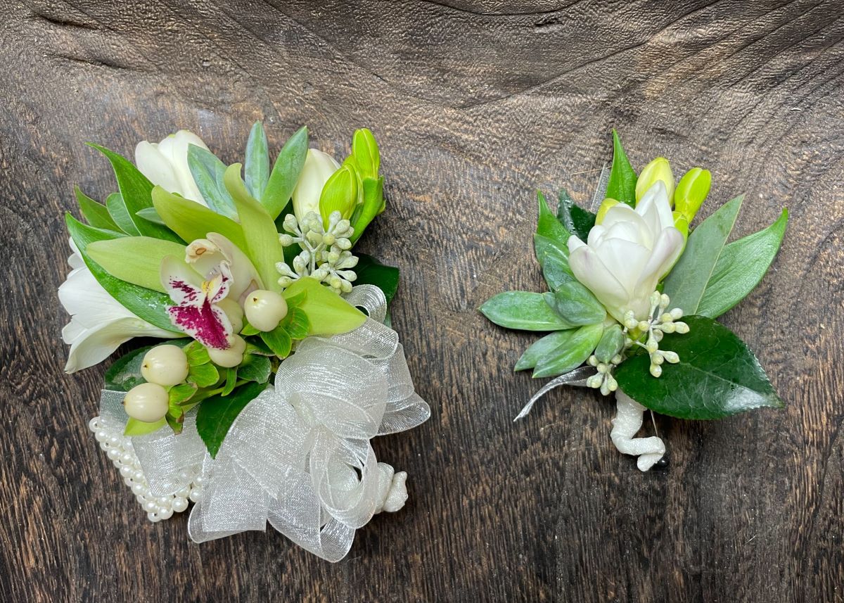 Corsage and Boutonniere Set by 6th & Foster